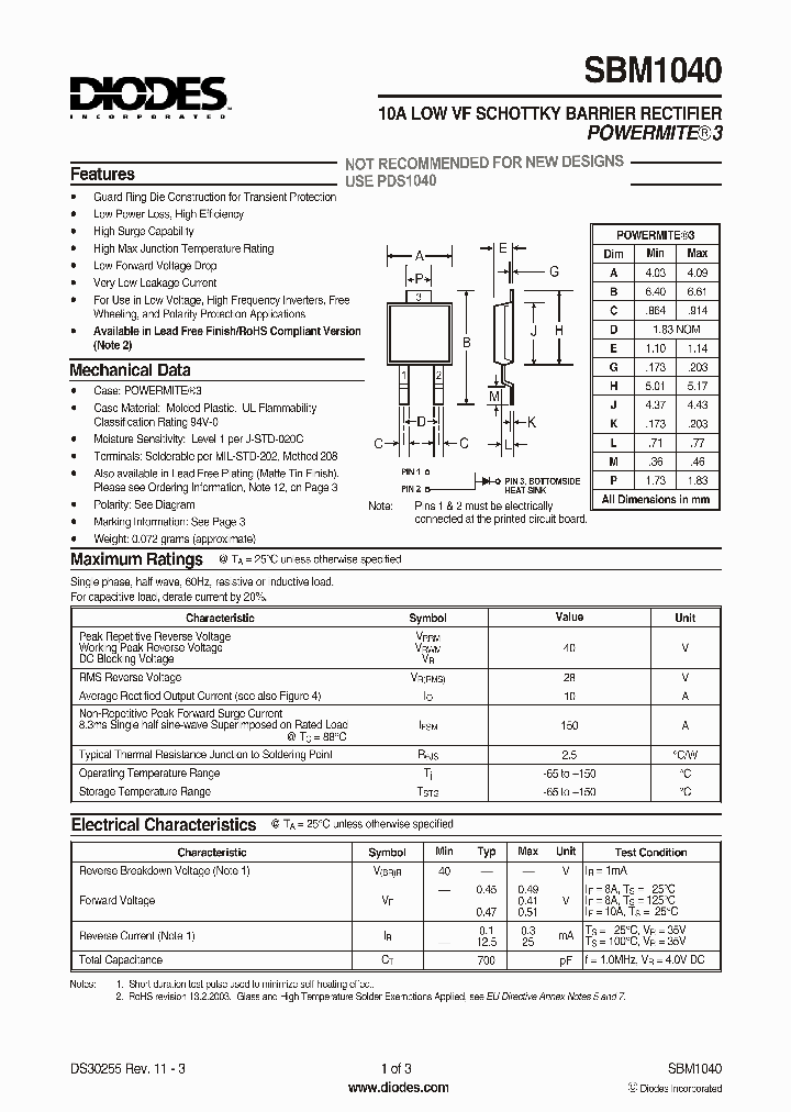 SBM1040-13-F_4806719.PDF Datasheet
