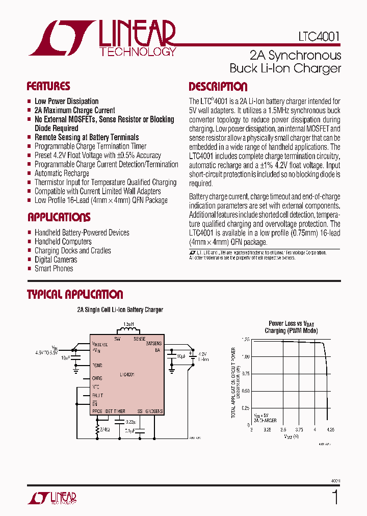 LTC4001EUFPBF_4807852.PDF Datasheet
