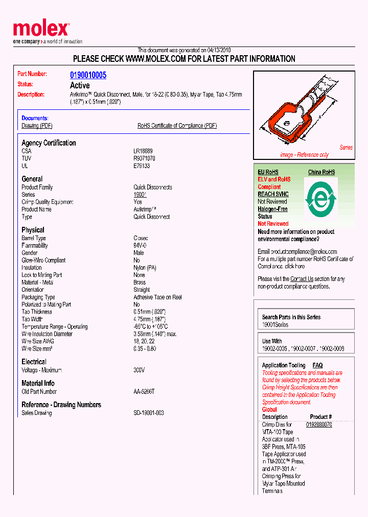 0190010005_4810070.PDF Datasheet