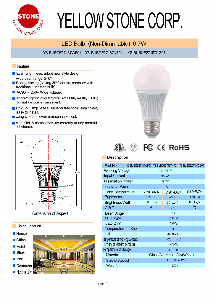 YS-BUBOE27167WF01_4811053.PDF Datasheet