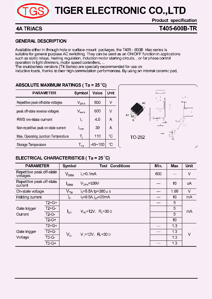 T405-600B-TR_4812731.PDF Datasheet
