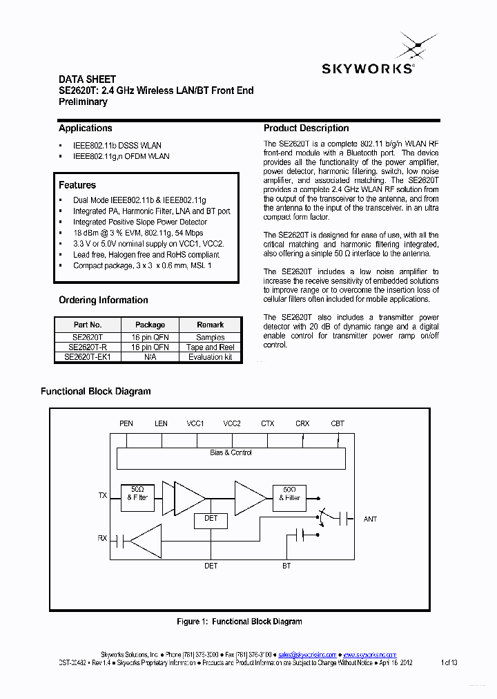 SE2620T_4813632.PDF Datasheet