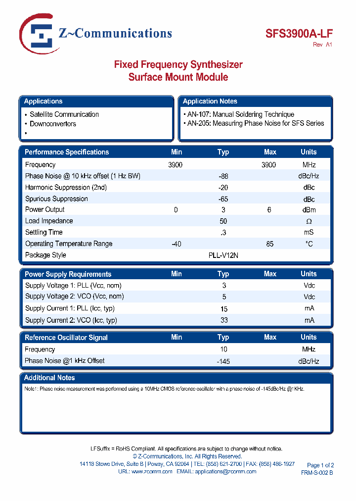 SFS3900A-LF11_4814136.PDF Datasheet
