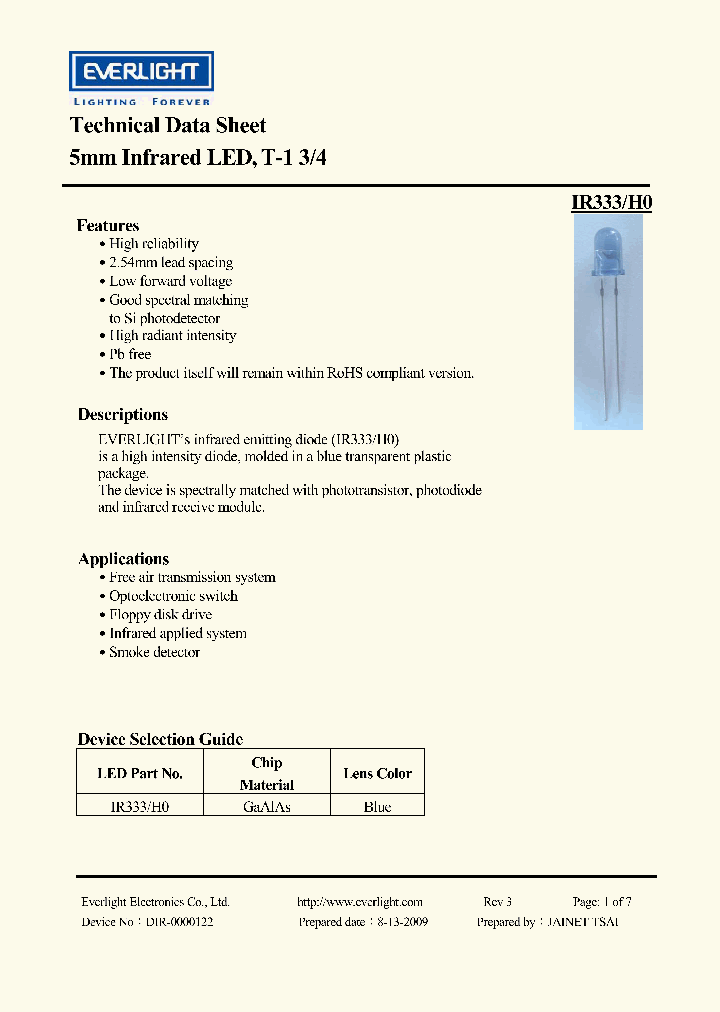 IR333-H009_4814089.PDF Datasheet