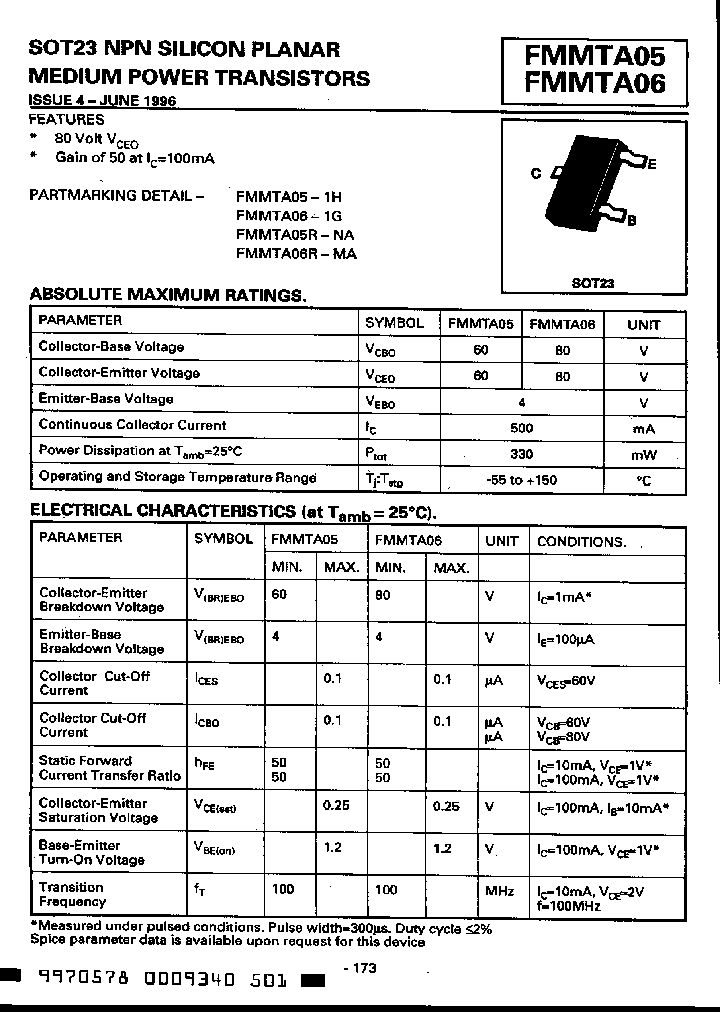 FMMTA05R_4814938.PDF Datasheet