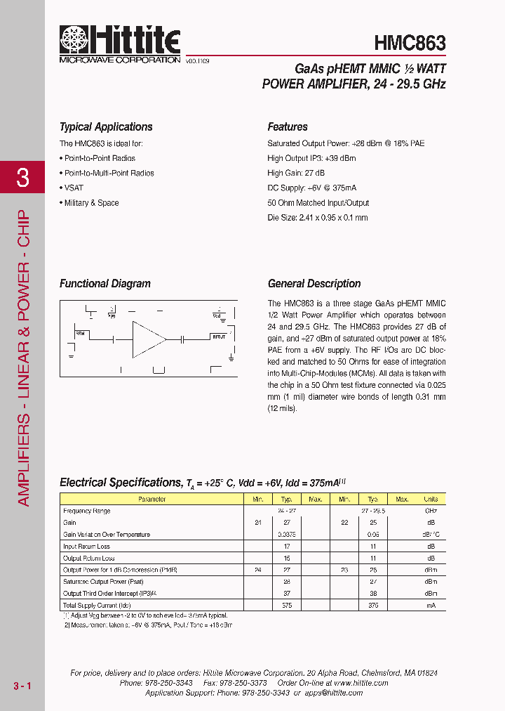 HMC863_4816512.PDF Datasheet