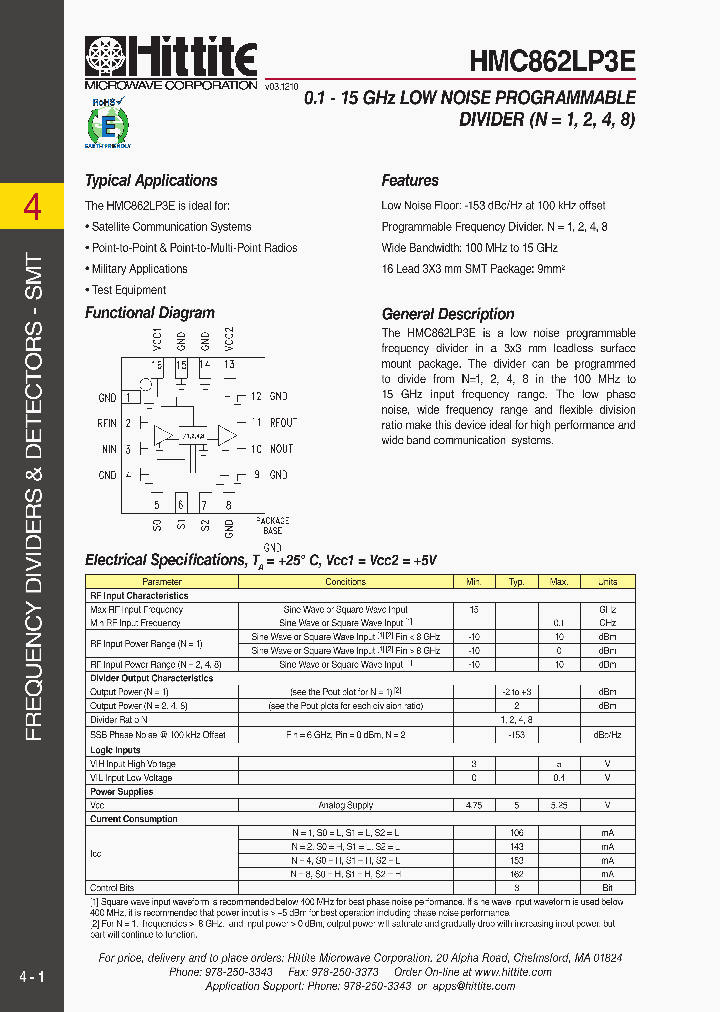 HMC862LP3E_4816508.PDF Datasheet