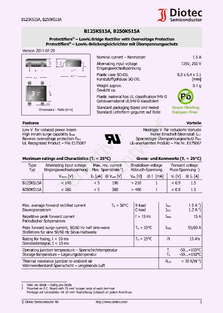 B250KS15A_4817895.PDF Datasheet