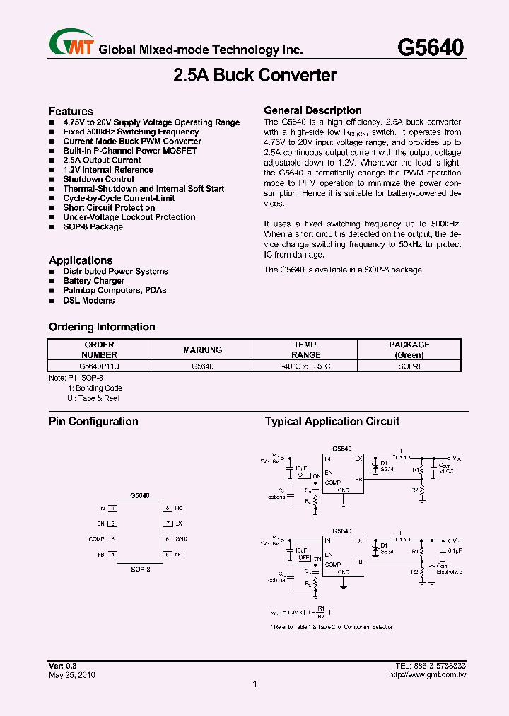 G5640_4820515.PDF Datasheet