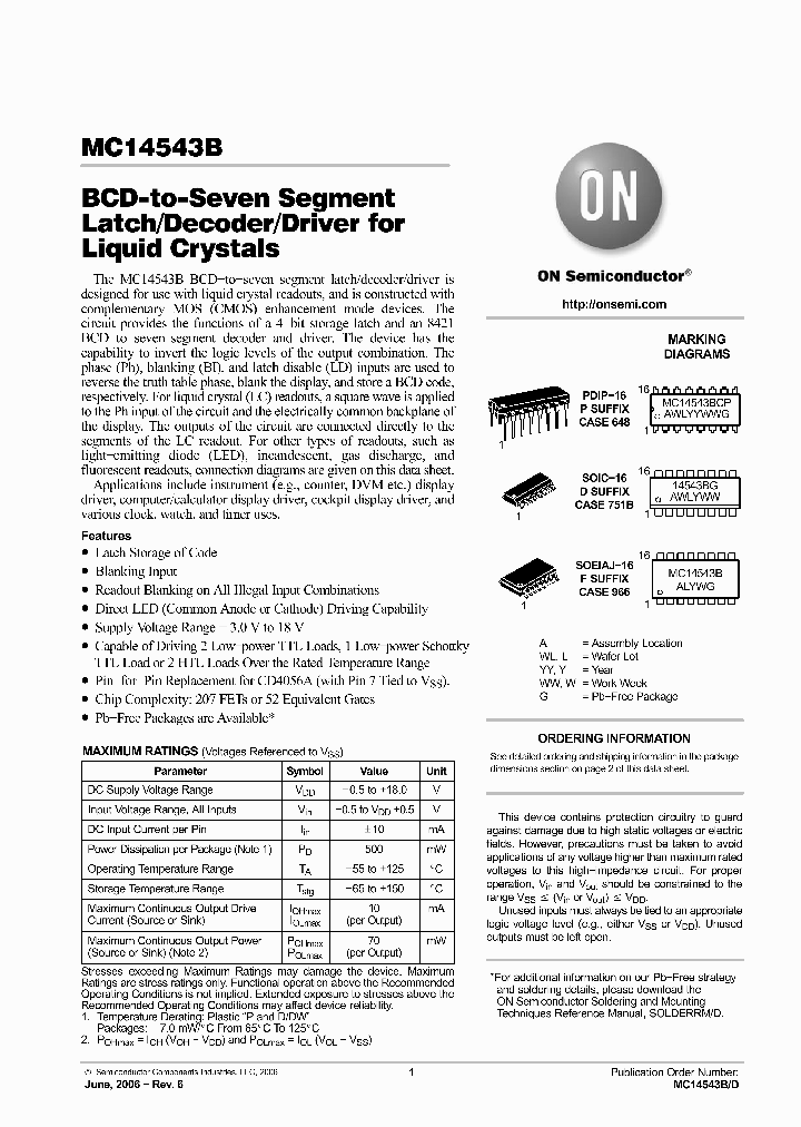 MC14543BCPG_4821029.PDF Datasheet