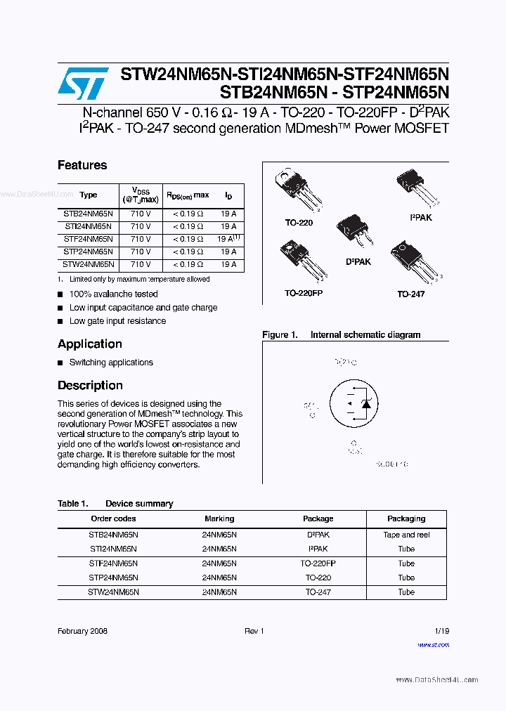 STP24NM65N_4823071.PDF Datasheet