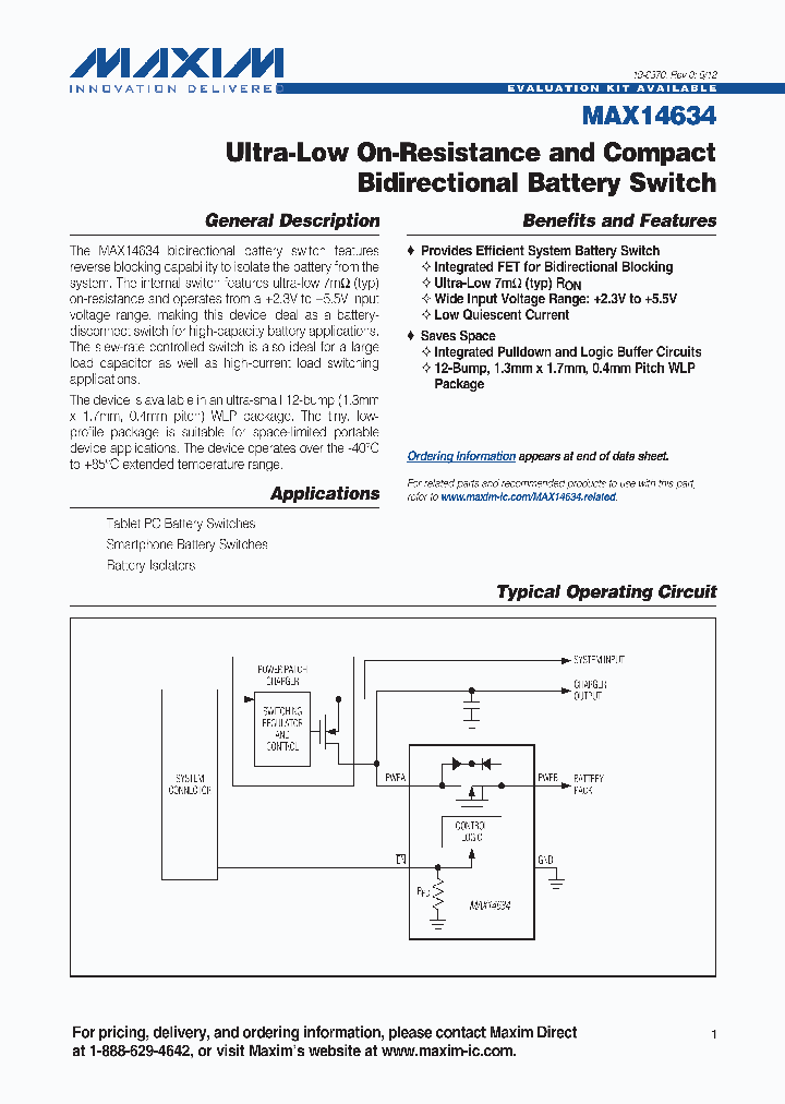 MAX14634_4825736.PDF Datasheet