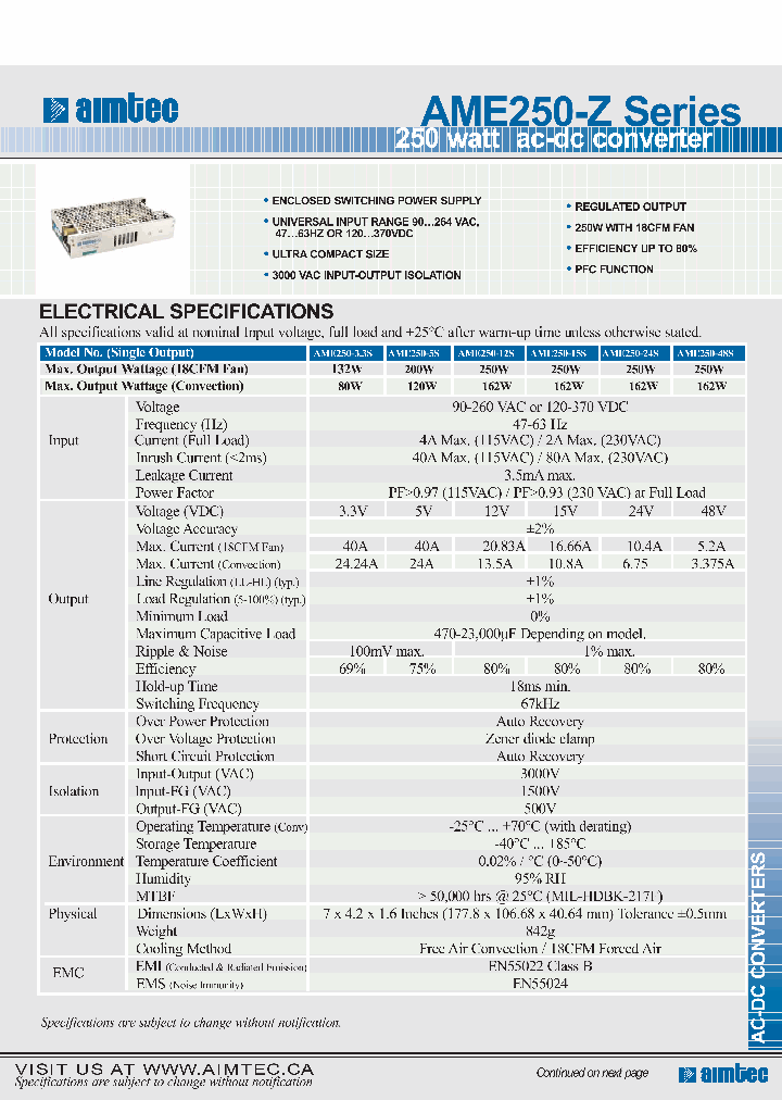 AME250-33S_4825975.PDF Datasheet
