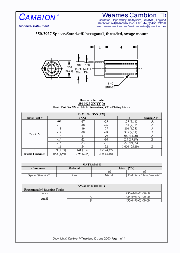 350-3927_4827502.PDF Datasheet