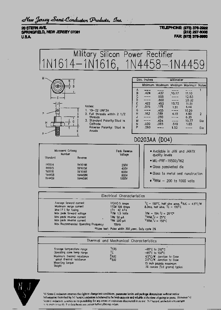1N1615_4827584.PDF Datasheet