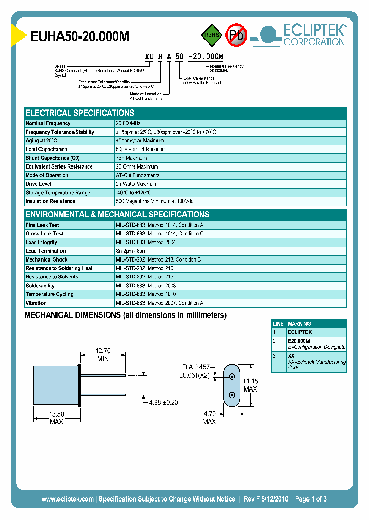 EUHA50-20000M_4829048.PDF Datasheet
