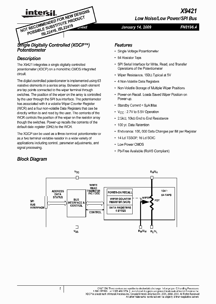 X9421YS16_4830014.PDF Datasheet