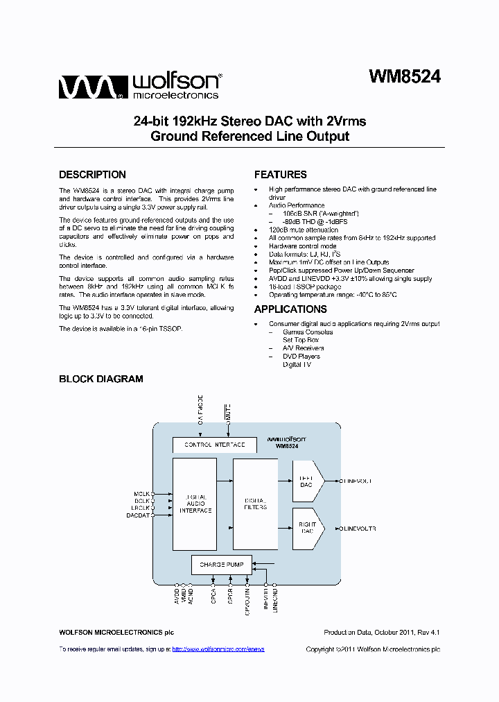 WM8524CGEDTR_4830816.PDF Datasheet
