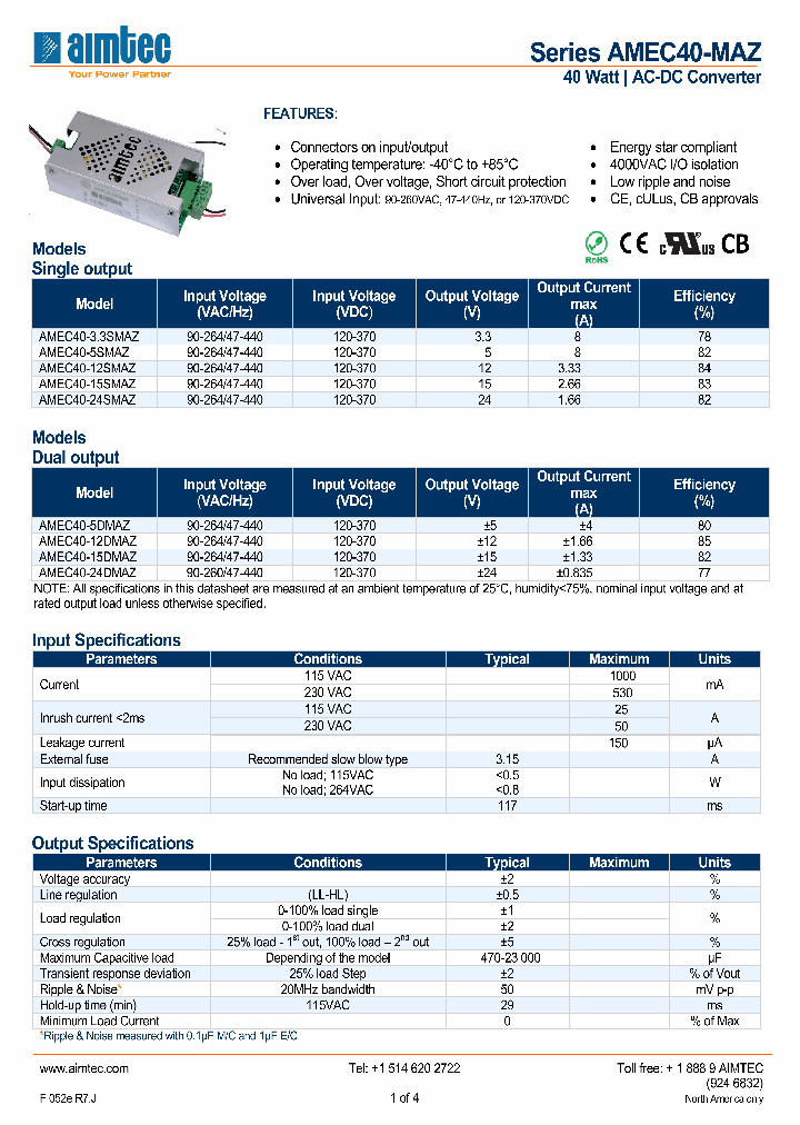 AMEC40-MAZ1_4833814.PDF Datasheet
