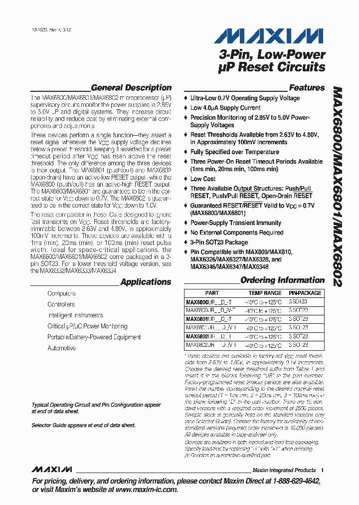 MAX6800URDV-T_4834902.PDF Datasheet
