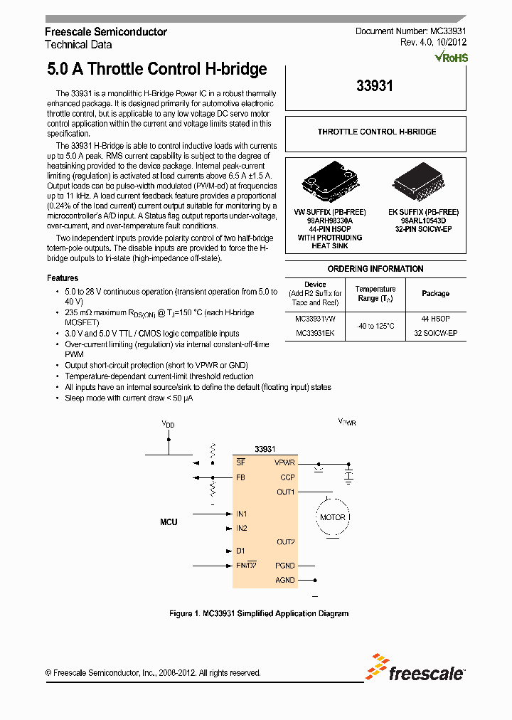 MC33931VW_4835122.PDF Datasheet