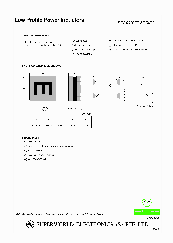 SPS4010FT100M_4835888.PDF Datasheet