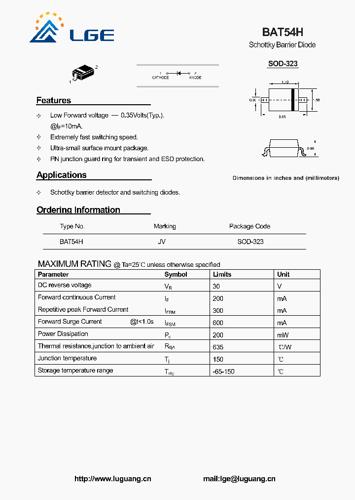 BAT54H_4837488.PDF Datasheet