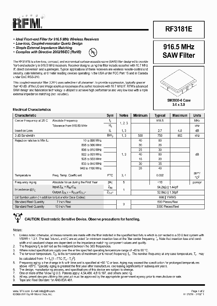 RF3181E_4838925.PDF Datasheet