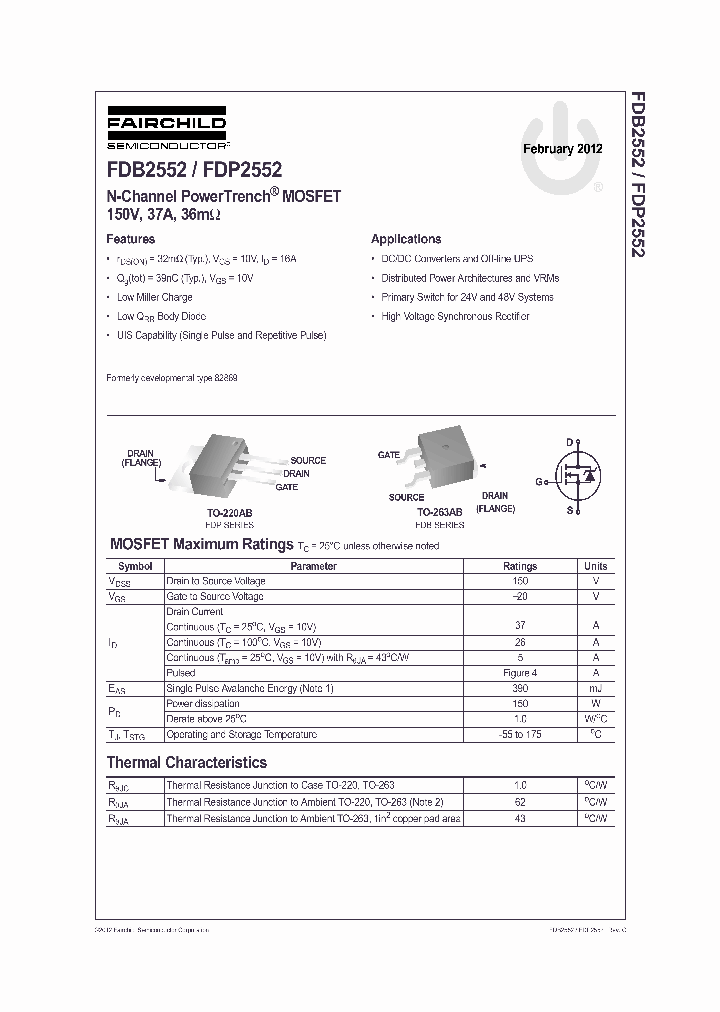 FDP255212_4840060.PDF Datasheet