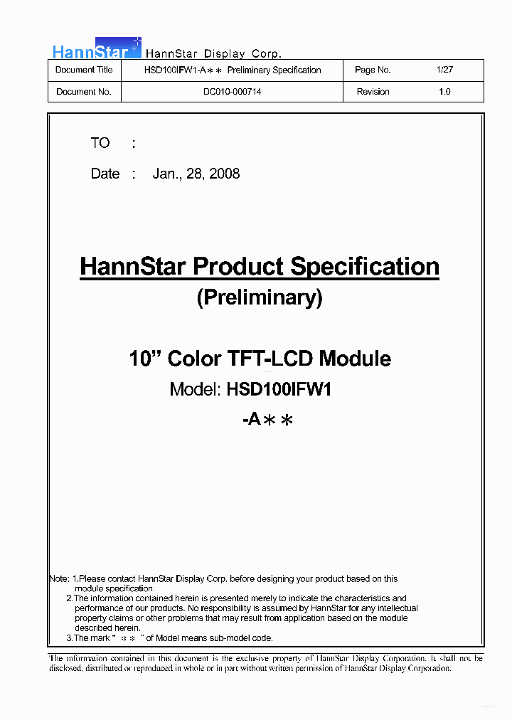 HSD100IFW1-A00_4842459.PDF Datasheet