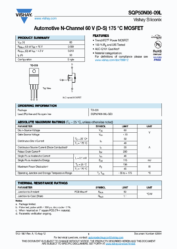SQP50N06-09L_4842331.PDF Datasheet