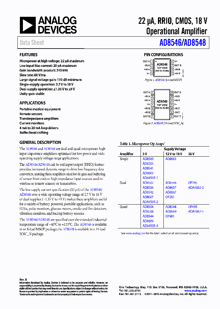 AD8541_4842577.PDF Datasheet