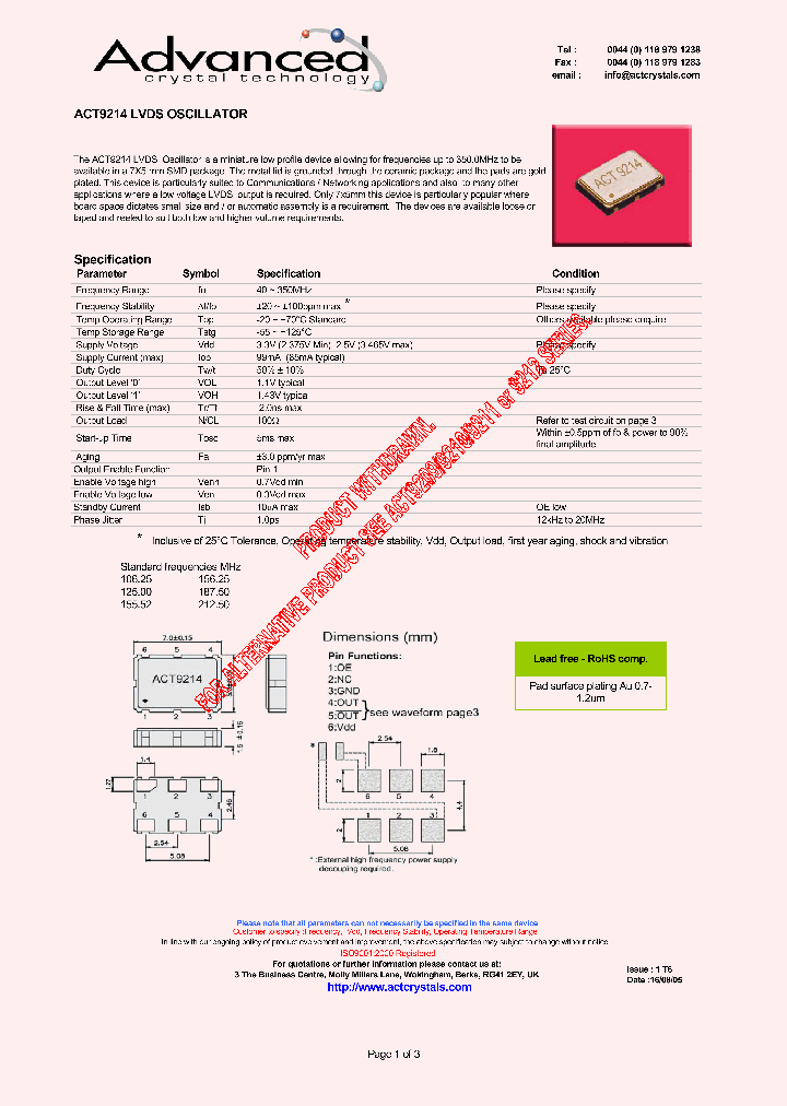 ACT9214_4842624.PDF Datasheet