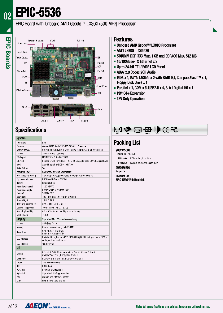 TF-EPIC-5536-A10_4843849.PDF Datasheet