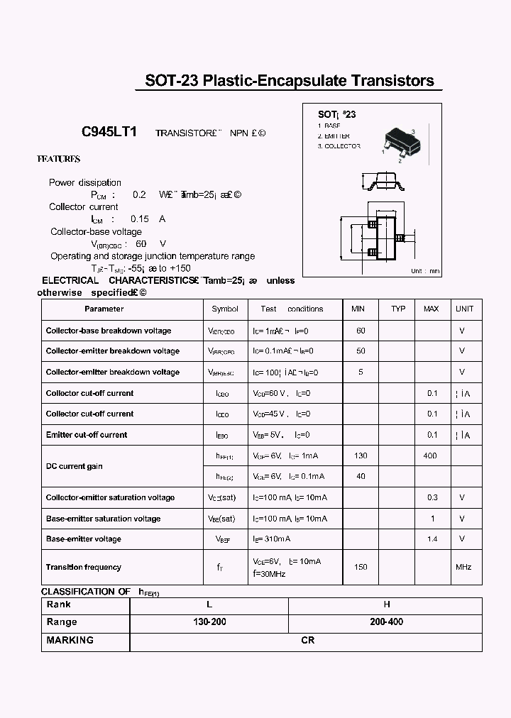 C945LT1_4843846.PDF Datasheet