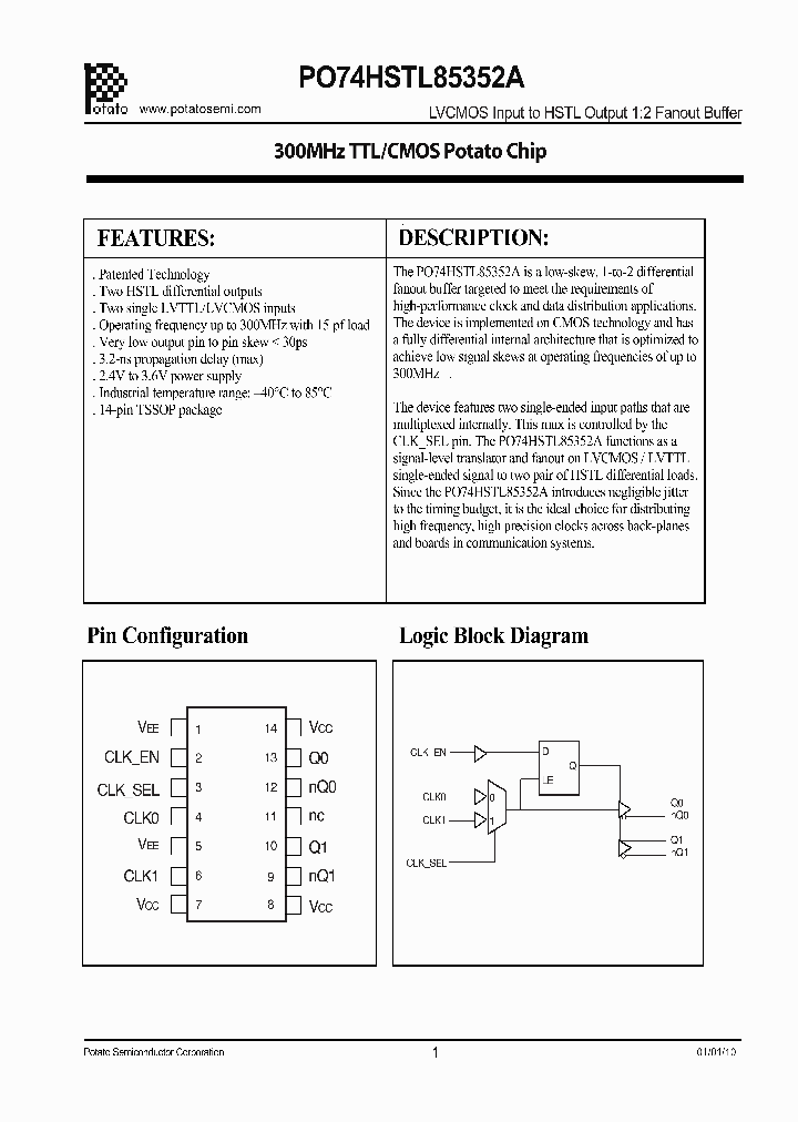 PO74HSTL85352ASR_4844623.PDF Datasheet