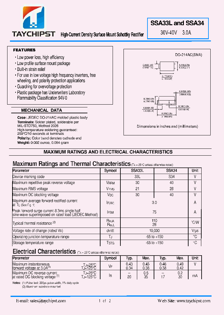 SSA34_4845304.PDF Datasheet