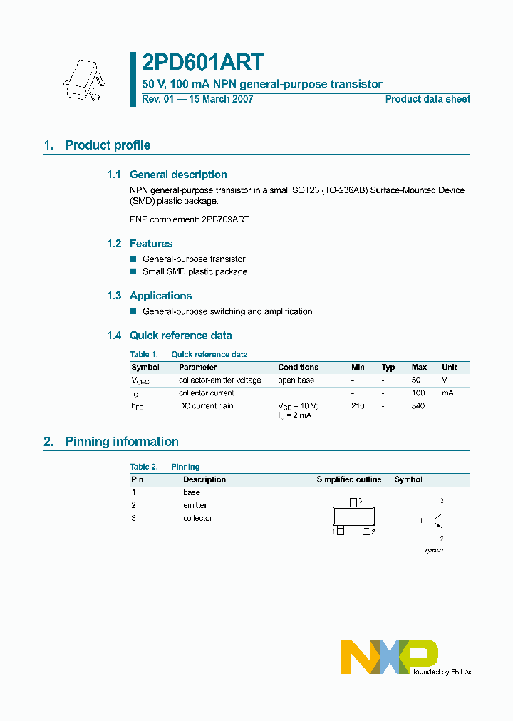 2PD601ART_4845602.PDF Datasheet
