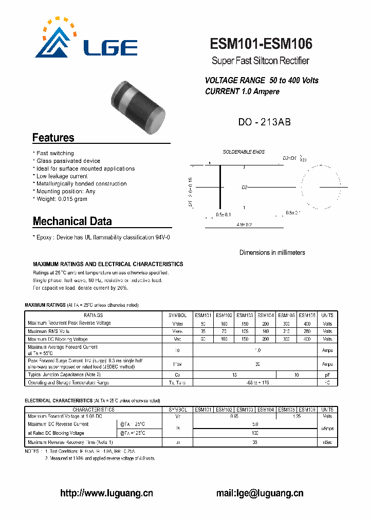 ESM101_4846085.PDF Datasheet
