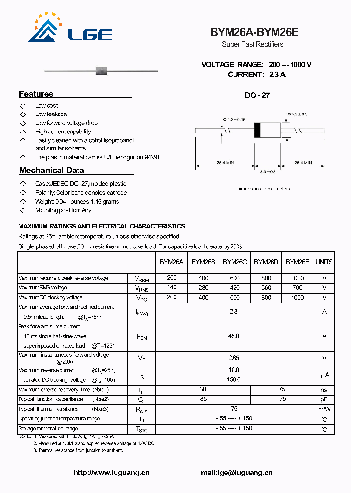 BYM26A_4846911.PDF Datasheet