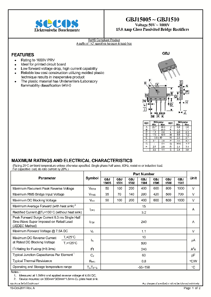 GBJ1510_4846751.PDF Datasheet