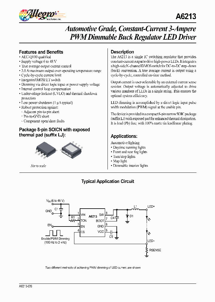 A6213_4853958.PDF Datasheet