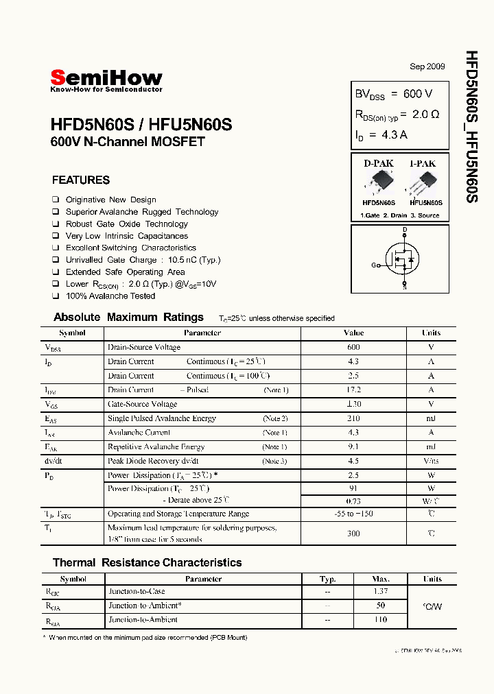 HFU5N60S_4857197.PDF Datasheet
