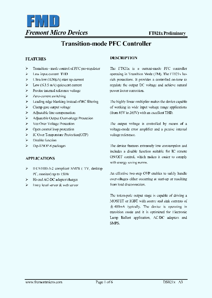 FT821X_4857355.PDF Datasheet