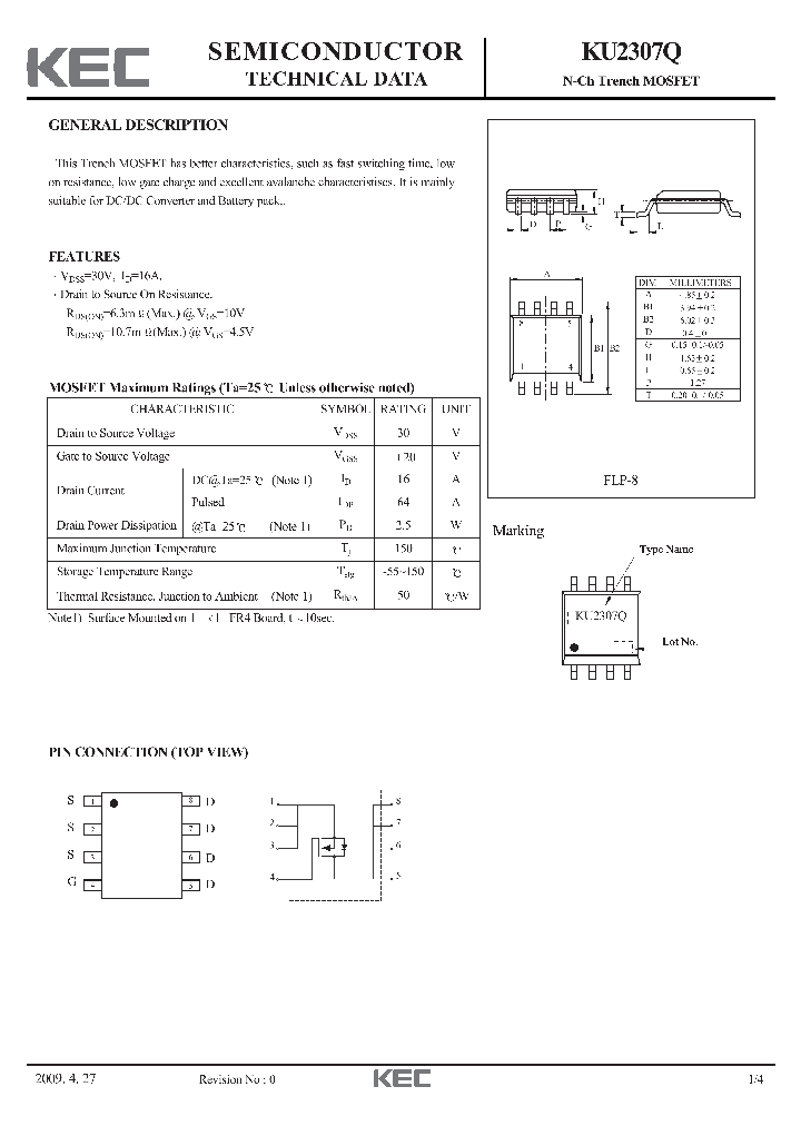 KU2307Q_4858620.PDF Datasheet