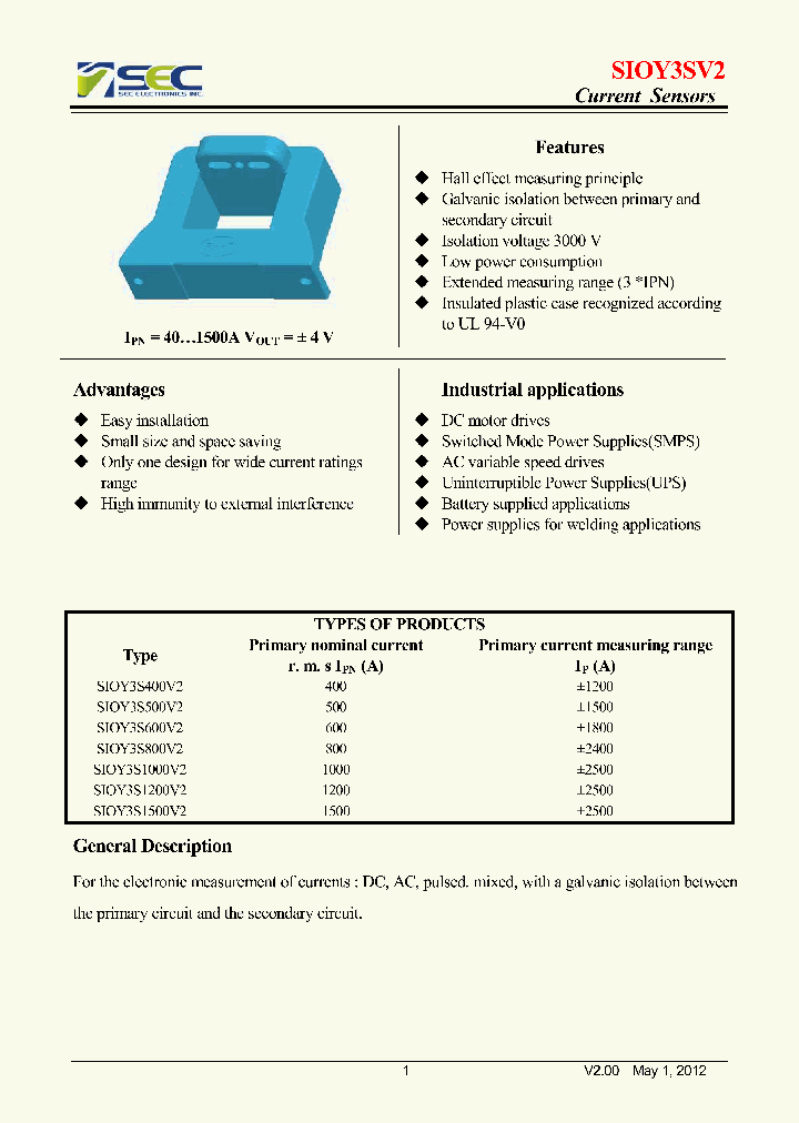 SIOY3S1000V2_4859807.PDF Datasheet