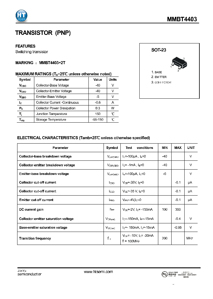 MMBT4403_4860011.PDF Datasheet