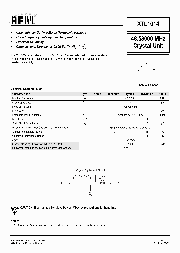 XTL1014_4860338.PDF Datasheet