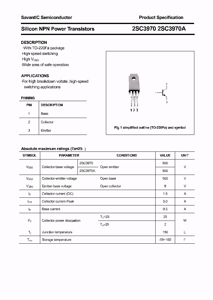 2SC3970_4865257.PDF Datasheet