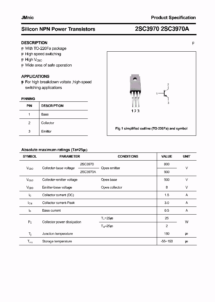 2SC3970_4865258.PDF Datasheet